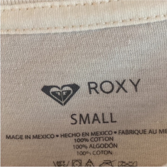 Roxy "Dreamy Morning Boyfriend" tee shirt - Picture 3 of 3